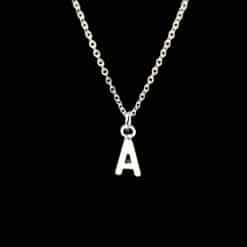 ketting met letter A